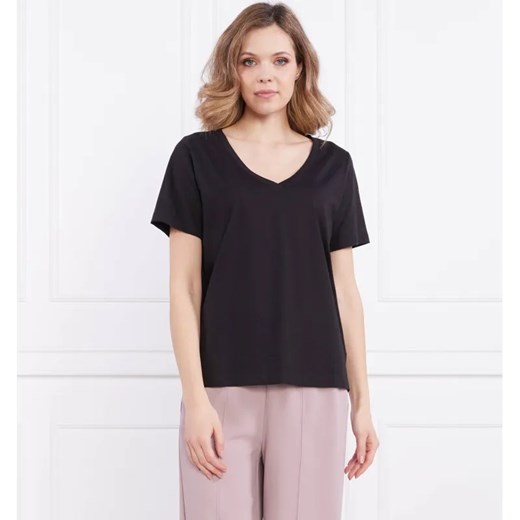 Calvin Klein T-shirt | Regular Fit ze sklepu Gomez Fashion Store w kategorii Bluzki damskie - zdjęcie 184346991