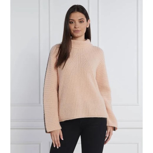 Marc Cain Sweter | Relaxed fit | z dodatkiem wełny ze sklepu Gomez Fashion Store w kategorii Swetry damskie - zdjęcie 184347031