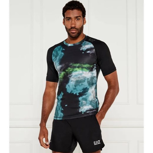 EA7 T-shirt | Extra slim fit ze sklepu Gomez Fashion Store w kategorii T-shirty męskie - zdjęcie 184347051