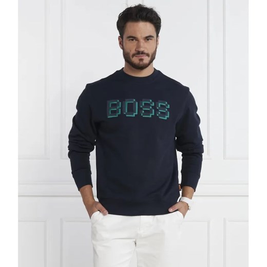 BOSS ORANGE Bluza Weglitchlogo | Regular Fit ze sklepu Gomez Fashion Store w kategorii Bluzy męskie - zdjęcie 184347100