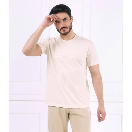 EA7 T-shirt | Regular Fit ze sklepu Gomez Fashion Store w kategorii T-shirty męskie - zdjęcie 184347112