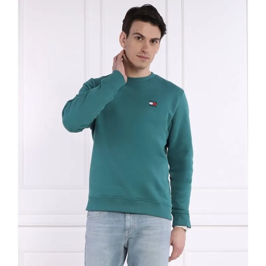 Tommy Jeans Bluza badge crew ext | Regular Fit ze sklepu Gomez Fashion Store w kategorii Bluzy męskie - zdjęcie 184347160