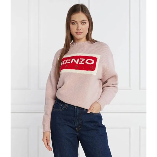 Kenzo Wełniany sweter | Regular Fit ze sklepu Gomez Fashion Store w kategorii Swetry damskie - zdjęcie 184347162