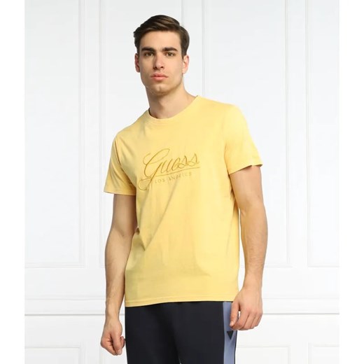 GUESS T-shirt BARRY | Regular Fit ze sklepu Gomez Fashion Store w kategorii T-shirty męskie - zdjęcie 184347163