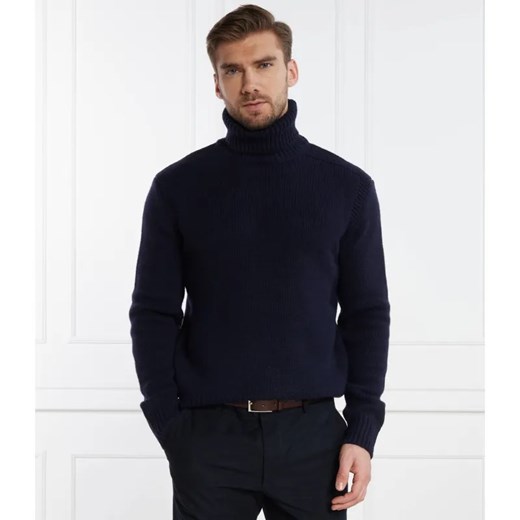 POLO RALPH LAUREN Wełniany golf | Regular Fit | z dodatkiem kaszmiru ze sklepu Gomez Fashion Store w kategorii Swetry męskie - zdjęcie 184347281