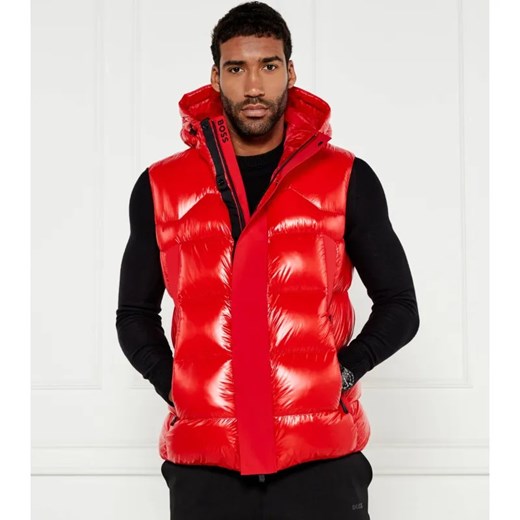BOSS GREEN Puchowy bezrękawnik V-Ronnie | Regular Fit ze sklepu Gomez Fashion Store w kategorii Kamizelki męskie - zdjęcie 184347302