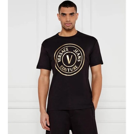 Versace Jeans Couture T-shirt | Regular Fit ze sklepu Gomez Fashion Store w kategorii T-shirty męskie - zdjęcie 184347312
