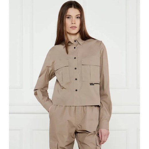 Karl Lagerfeld Jeans Koszula | Relaxed fit ze sklepu Gomez Fashion Store w kategorii Koszule damskie - zdjęcie 184347333