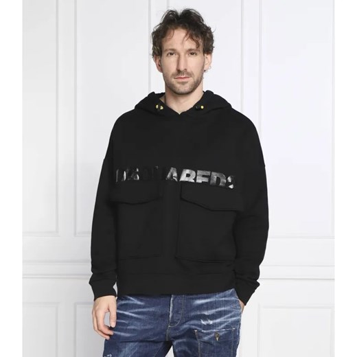 Dsquared2 Bluza | Regular Fit ze sklepu Gomez Fashion Store w kategorii Bluzy męskie - zdjęcie 184347350