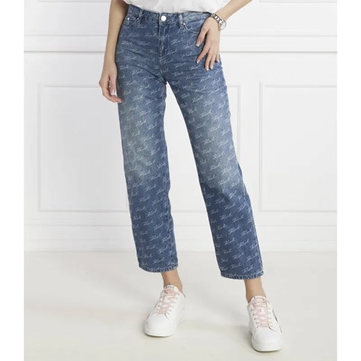 Karl Lagerfeld Jeansy karl aop gf | Regular Fit ze sklepu Gomez Fashion Store w kategorii Jeansy damskie - zdjęcie 184347380