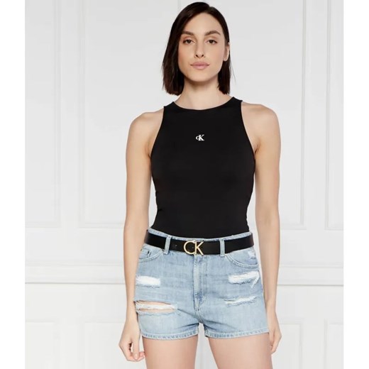 Calvin Klein Jeans Top | Slim Fit ze sklepu Gomez Fashion Store w kategorii Bluzki damskie - zdjęcie 184347413