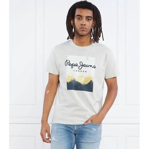 Pepe Jeans London T-shirt | Regular Fit ze sklepu Gomez Fashion Store w kategorii T-shirty męskie - zdjęcie 184347443