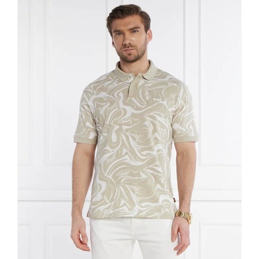 BOSS ORANGE Polo AlloverOcean | Regular Fit ze sklepu Gomez Fashion Store w kategorii T-shirty męskie - zdjęcie 184347471