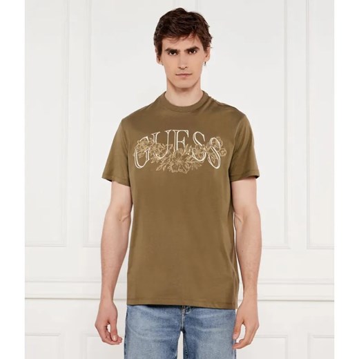 GUESS T-shirt | Regular Fit ze sklepu Gomez Fashion Store w kategorii T-shirty męskie - zdjęcie 184347494