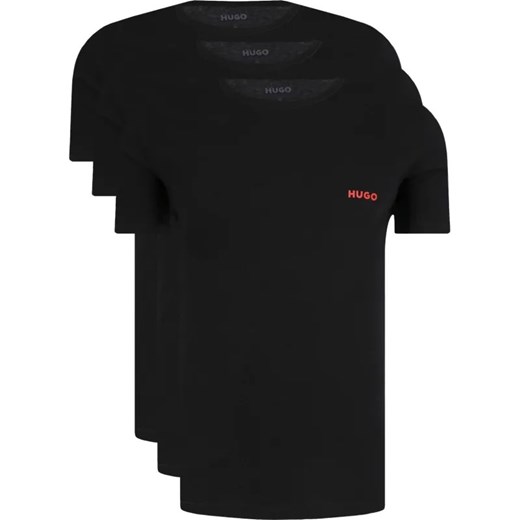 Hugo Bodywear T-shirt 3-pack RN TRIPLET P | Regular Fit ze sklepu Gomez Fashion Store w kategorii T-shirty męskie - zdjęcie 184347524