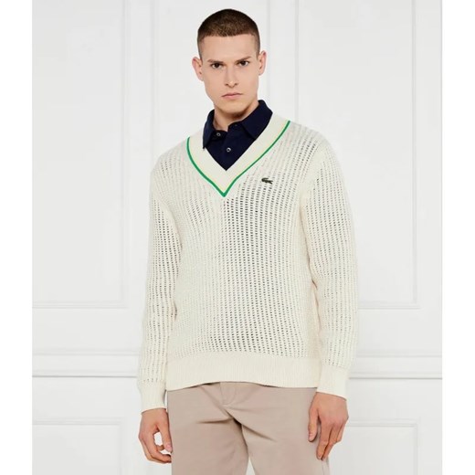 Lacoste Sweter | Classic fit ze sklepu Gomez Fashion Store w kategorii Swetry męskie - zdjęcie 184347654