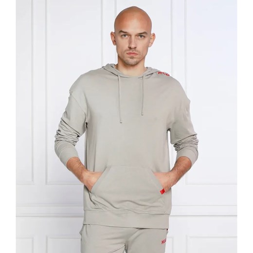 Hugo Bodywear Bluza Labelled Sweat Hood | Regular Fit ze sklepu Gomez Fashion Store w kategorii Bluzy męskie - zdjęcie 184347703