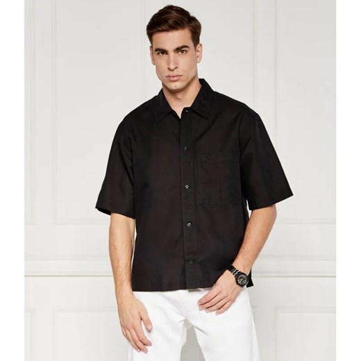 Calvin Klein Jeans Lniana koszula | Relaxed fit ze sklepu Gomez Fashion Store w kategorii Koszule męskie - zdjęcie 184347760