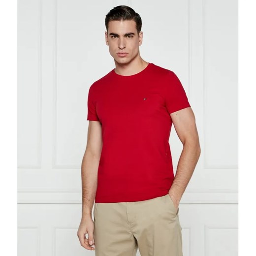 Tommy Hilfiger T-shirt | Slim Fit | stretch ze sklepu Gomez Fashion Store w kategorii T-shirty męskie - zdjęcie 184347803