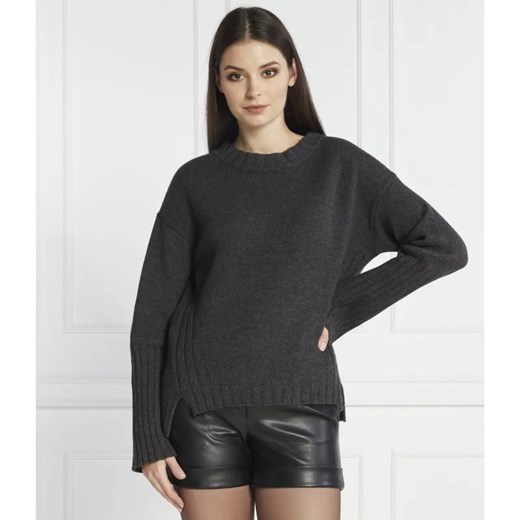 Liviana Conti Sweter | Regular Fit | z dodatkiem kaszmiru ze sklepu Gomez Fashion Store w kategorii Swetry damskie - zdjęcie 184347824