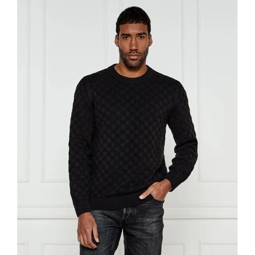 HUGO Sweter Selio | Loose fit ze sklepu Gomez Fashion Store w kategorii Swetry męskie - zdjęcie 184347830