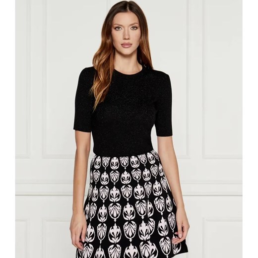 Marc Cain Wełniany sweter | Slim Fit ze sklepu Gomez Fashion Store w kategorii Swetry damskie - zdjęcie 184347831