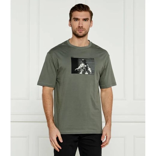 BOSS ORANGE T-shirt Astronaut | Relaxed fit ze sklepu Gomez Fashion Store w kategorii T-shirty męskie - zdjęcie 184347832