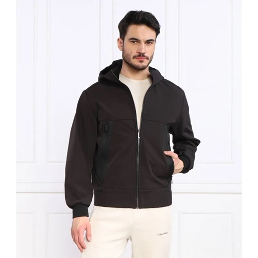 Calvin Klein Kurtka SOFTSHELL | Relaxed fit ze sklepu Gomez Fashion Store w kategorii Kurtki męskie - zdjęcie 184347874