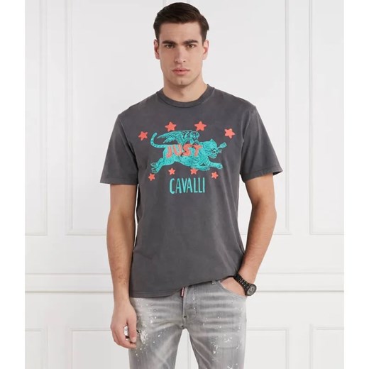 Just Cavalli T-shirt | Regular Fit ze sklepu Gomez Fashion Store w kategorii T-shirty męskie - zdjęcie 184347910