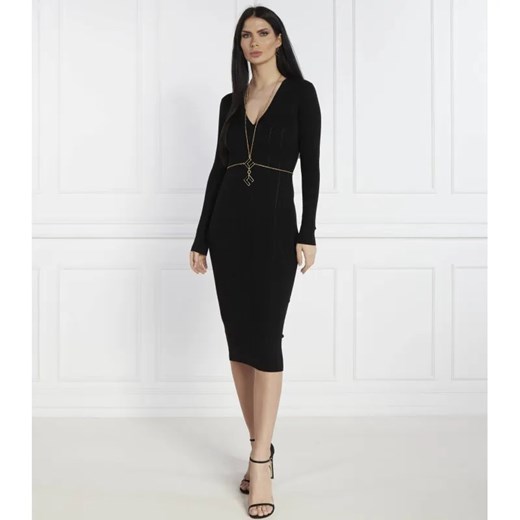 Elisabetta Franchi Sukienka | z dodatkiem jedwabiu ze sklepu Gomez Fashion Store w kategorii Sukienki - zdjęcie 184347932