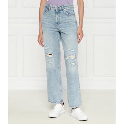HUGO Jeansy Gisanna | Relaxed fit ze sklepu Gomez Fashion Store w kategorii Jeansy damskie - zdjęcie 184347950