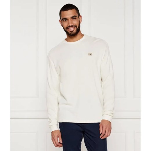 Calvin Klein Jeans Longsleeve | Regular Fit ze sklepu Gomez Fashion Store w kategorii T-shirty męskie - zdjęcie 184347951