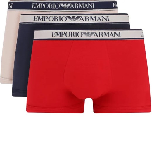 Emporio Armani Bokserki 3-pack ze sklepu Gomez Fashion Store w kategorii Majtki męskie - zdjęcie 184347954