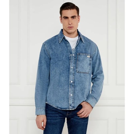 Calvin Klein Jeans Jeansowa koszula | Regular Fit ze sklepu Gomez Fashion Store w kategorii Koszule męskie - zdjęcie 184347960