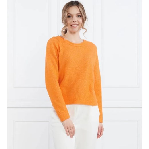 Samsøe Samsøe Wełniany sweter | Regular Fit ze sklepu Gomez Fashion Store w kategorii Swetry damskie - zdjęcie 184348063