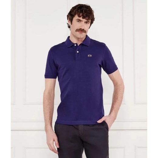 La Martina Polo | Slim Fit | stretch pique ze sklepu Gomez Fashion Store w kategorii T-shirty męskie - zdjęcie 184348081