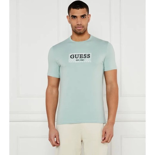 GUESS T-shirt | Slim Fit ze sklepu Gomez Fashion Store w kategorii T-shirty męskie - zdjęcie 184348130