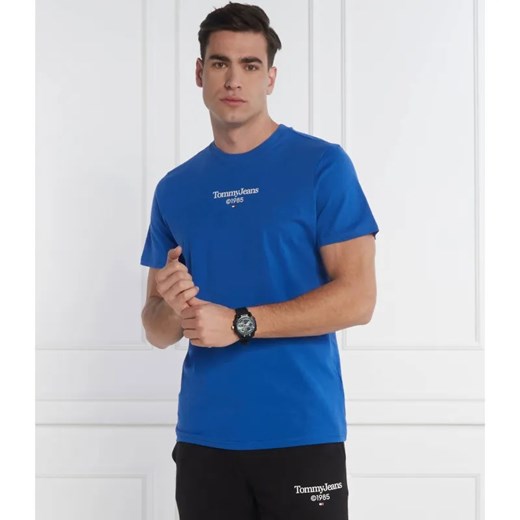 Tommy Jeans T-shirt ENTRY TEE EXT | Slim Fit ze sklepu Gomez Fashion Store w kategorii T-shirty męskie - zdjęcie 184348191