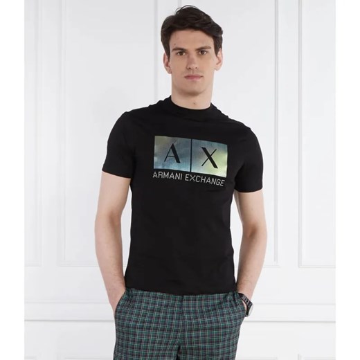 Armani Exchange T-shirt | Regular Fit ze sklepu Gomez Fashion Store w kategorii T-shirty męskie - zdjęcie 184348261