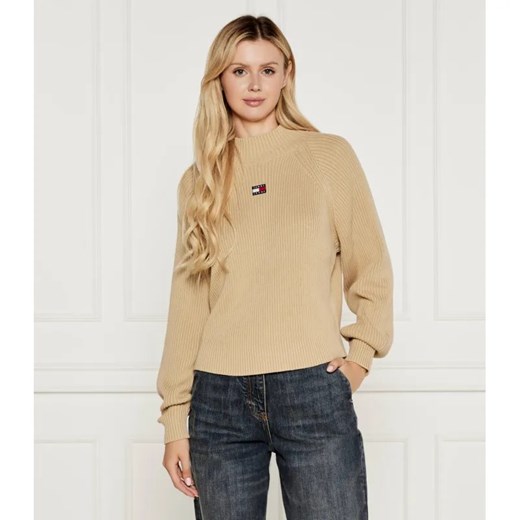 Tommy Jeans Półgolf | Relaxed fit ze sklepu Gomez Fashion Store w kategorii Swetry damskie - zdjęcie 184348340