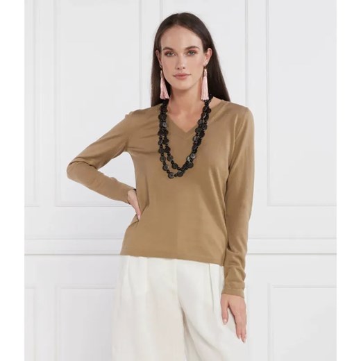 Max Mara Leisure Wełniana sweter CAVOUR | Regular Fit ze sklepu Gomez Fashion Store w kategorii Swetry damskie - zdjęcie 184348351