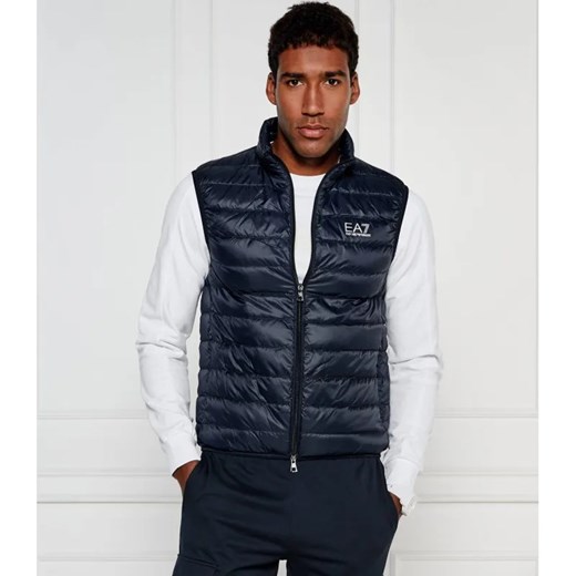 EA7 Puchowy bezrękawnik | Regular Fit XXL Gomez Fashion Store