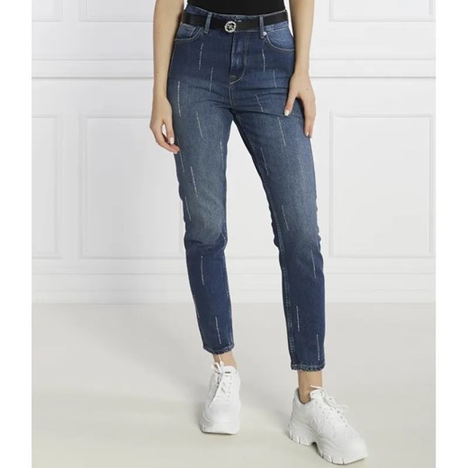 Pepe Jeans London Jeansy UHW SPARKLE | Tapered ze sklepu Gomez Fashion Store w kategorii Jeansy damskie - zdjęcie 184348570