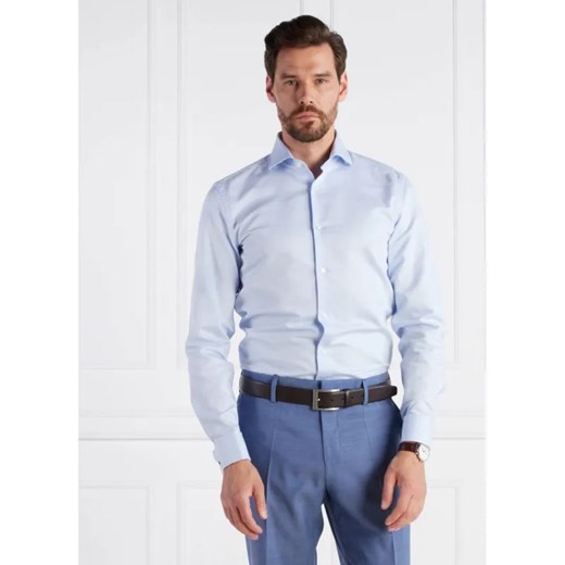 BOSS BLACK Koszula H-HANK-spread-DC-214 | Slim Fit ze sklepu Gomez Fashion Store w kategorii Koszule męskie - zdjęcie 184348572