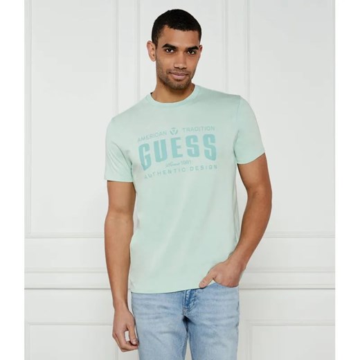 GUESS T-shirt | Regular Fit ze sklepu Gomez Fashion Store w kategorii T-shirty męskie - zdjęcie 184348613