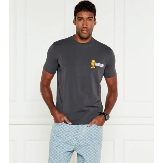 Iceberg T-shirt ICEBERG X GARFIELD | Regular Fit ze sklepu Gomez Fashion Store w kategorii T-shirty męskie - zdjęcie 184348621