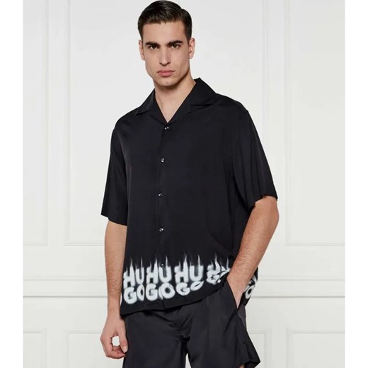 HUGO Koszula Espino | Relaxed fit ze sklepu Gomez Fashion Store w kategorii Koszule męskie - zdjęcie 184348700