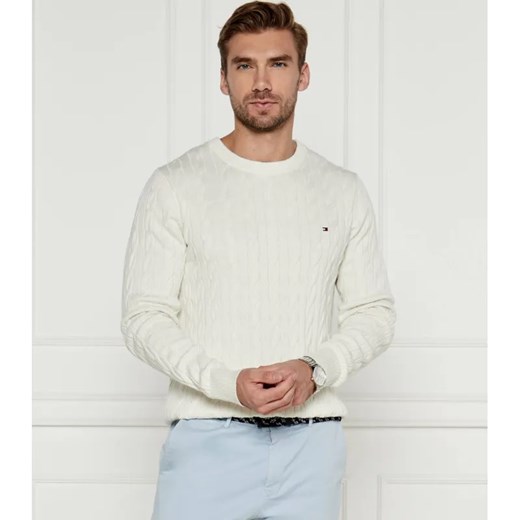 Tommy Hilfiger Sweter CLASSIC CABLE | Regular Fit ze sklepu Gomez Fashion Store w kategorii Swetry męskie - zdjęcie 184348712