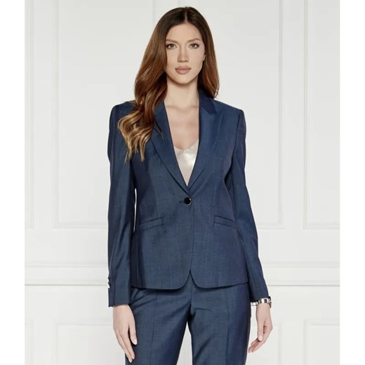 BOSS BLACK Wełniana marynarka Januri | Slim Fit ze sklepu Gomez Fashion Store w kategorii Marynarki damskie - zdjęcie 184348731