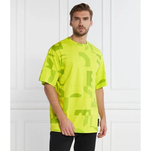 BOSS GREEN T-shirt Timono Lotus | Regular Fit ze sklepu Gomez Fashion Store w kategorii T-shirty męskie - zdjęcie 184348732